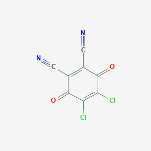 molecular formula C8Cl2N2O2 B029006 2,3-Dichloro-5,6-dicyano-1,4-benzoquinone CAS No. 84-58-2