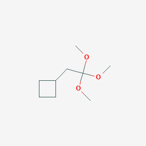 molecular formula C9H18O3 B2900694 (2,2,2-Trimethoxyethyl)cyclobutane CAS No. 1862594-23-7
