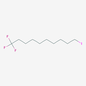 molecular formula C10H18F3I B2900697 1,1,1-Trifluoro-10-iododecane CAS No. 1965305-16-1