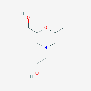 2-[2-(hydroxymethyl)-6-methylmorpholin-4-yl]ethan-1-ol, Mixture of diastereomers