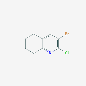 3-Bromo-2-chloro-5,6,7,8-tetrahydroquinoline