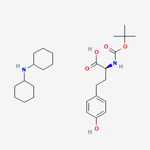molecular formula C27H44N2O5 B2900869 Boc-L-Htyr-OH DCHA CAS No. 126825-16-9; 198473-95-9