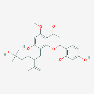molecular formula C27H34O7 B2900936 Neokurarinol CAS No. 52483-00-8