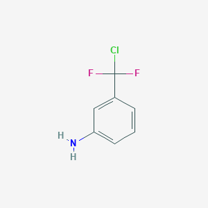 3-[Chloro(difluoro)methyl]aniline