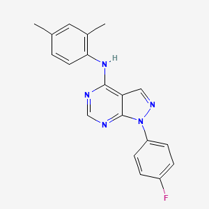 N-(2,4-dimethylphenyl)-1-(4-fluorophenyl)-1H-pyrazolo[3,4-d]pyrimidin-4-amine