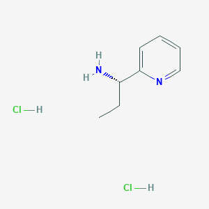 (S)-1-(pyridin-2-yl)propan-1-amine dihydrochloride