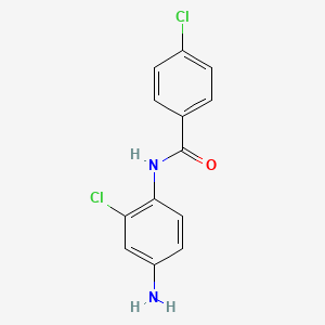 N-(4-amino-2-chlorophenyl)-4-chlorobenzamide