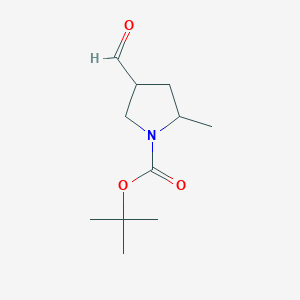 Tert-butyl 4-formyl-2-methylpyrrolidine-1-carboxylate
