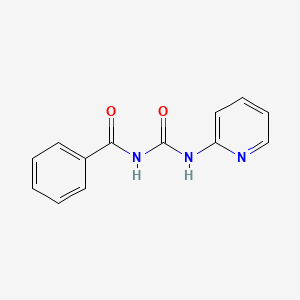 B2901148 N-(pyridin-2-ylcarbamoyl)benzamide CAS No. 39764-04-0