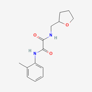 N'-(2-methylphenyl)-N-(oxolan-2-ylmethyl)oxamide