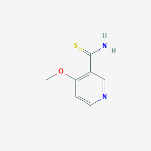 3-Pyridinecarbothioamide, 4-methoxy-