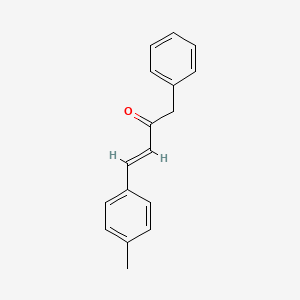 molecular formula C17H16O B2901212 (3E)-4-(4-methylphenyl)-1-phenylbut-3-en-2-one CAS No. 38661-85-7