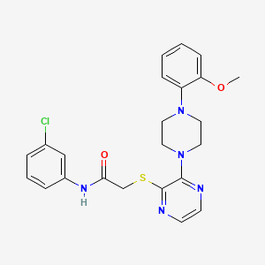 1-(cyclopropylcarbonyl)-N-(3,5-dimethylphenyl)-3,3-dimethylindoline-5-sulfonamide