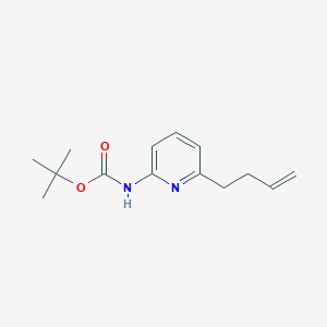 molecular formula C14H20N2O2 B2901281 tert-butyl N-(6-but-3-enylpyridin-2-yl)carbamate CAS No. 193817-88-8