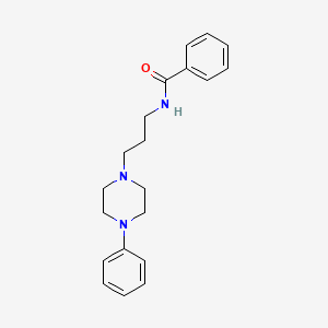N-(3-(4-phenylpiperazin-1-yl)propyl)benzamide