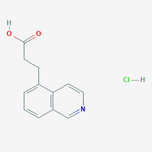 3-(Isoquinolin-5-yl)propanoic acid hydrochloride