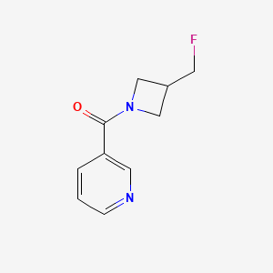 (3-(Fluoromethyl)azetidin-1-yl)(pyridin-3-yl)methanone
