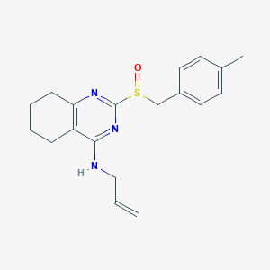 N-allyl-2-[(4-methylbenzyl)sulfinyl]-5,6,7,8-tetrahydro-4-quinazolinamine