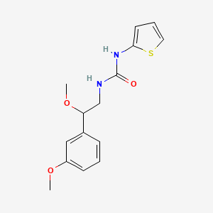 B2901512 1-(2-Methoxy-2-(3-methoxyphenyl)ethyl)-3-(thiophen-2-yl)urea CAS No. 1797339-16-2