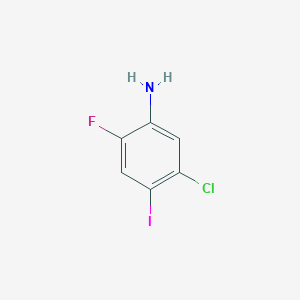 5-Chloro-2-fluoro-4-iodoaniline