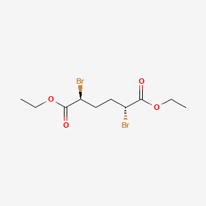 molecular formula C10H16Br2O4 B2901774 Diethyl meso-2,5-dibromoadipate CAS No. 54221-37-3; 869-10-3