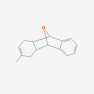 molecular formula C15H16O B290184 11-Methyl-15-oxatetracyclo[6.6.1.0~2,7~.0~9,14~]pentadeca-2,4,6,11-tetraene 