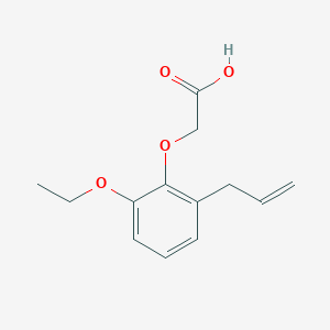 [2-Ethoxy-6-(prop-2-en-1-yl)phenoxy]acetic acid