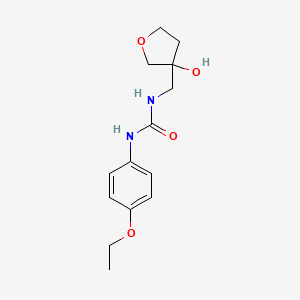 1-(4-Ethoxyphenyl)-3-((3-hydroxytetrahydrofuran-3-yl)methyl)urea