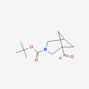 Tert-butyl 1-formyl-3-azabicyclo[3.1.1]heptane-3-carboxylate