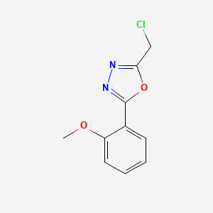 2-(Chloromethyl)-5-(2-methoxyphenyl)-1,3,4-oxadiazole