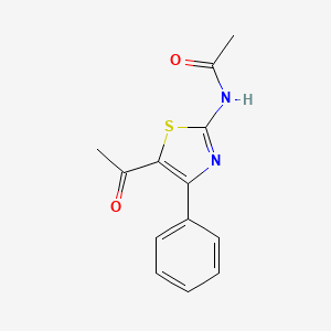 N-(5-acetyl-4-phenyl-1,3-thiazol-2-yl)acetamide