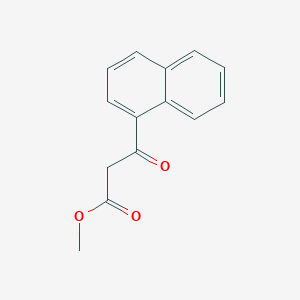 molecular formula C14H12O3 B2902496 Methyl 3-(naphthalen-1-yl)-3-oxopropanoate CAS No. 226931-47-1