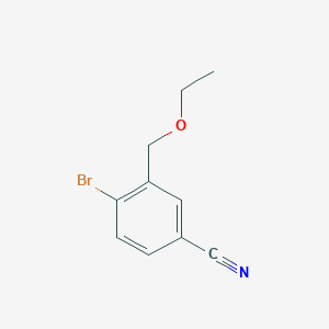 4-Bromo-3-(ethoxymethyl)benzonitrile
