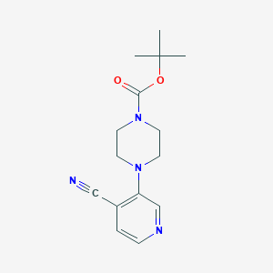 Tert-butyl 4-(4-cyanopyridin-3-yl)piperazine-1-carboxylate