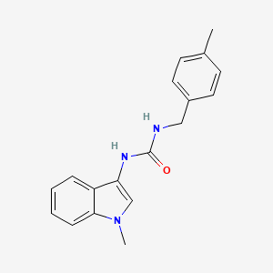 1-(1-methyl-1H-indol-3-yl)-3-(4-methylbenzyl)urea