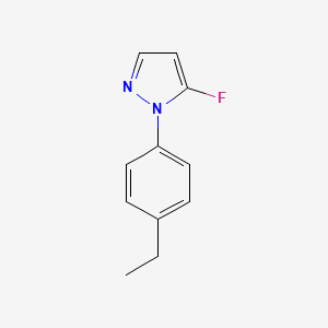 1-(4-Ethylphenyl)-5-fluoropyrazole