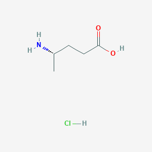 molecular formula C5H12ClNO2 B2902717 (S)-4-aminovaleric acid hydrochloride CAS No. 2299170-78-6