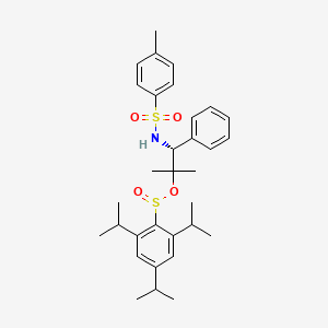 (R)-2-Methyl-1-(4-methylphenylsulfonamido)-1-phenylpropan-2-yl 2,4,6-triisopropylbenzenesulfinate