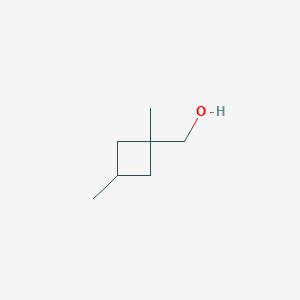 molecular formula C7H14O B2903040 (1,3-Dimethylcyclobutyl)methanol CAS No. 1708267-97-3