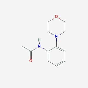 molecular formula C12H16N2O2 B2903124 N-[2-(morpholin-4-yl)phenyl]acetamide CAS No. 91557-32-3