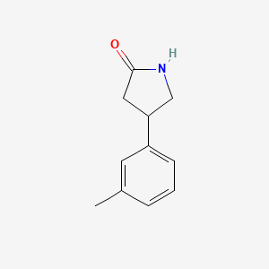 4-(3-Methylphenyl)pyrrolidin-2-one