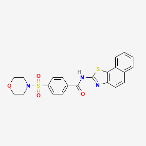 4-(morpholinosulfonyl)-N-(naphtho[2,1-d]thiazol-2-yl)benzamide