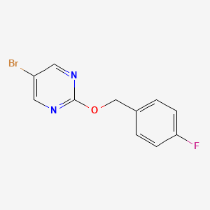 5-Bromo-2-(4-fluorobenzyloxy)pyrimidine
