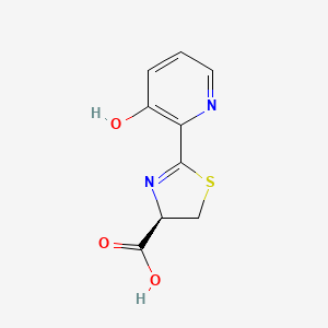 molecular formula C9H8N2O3S B2903311 (R)-Desmethyldesferrithiocin CAS No. 81744-98-1
