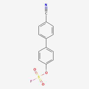 1-Cyano-4-(4-fluorosulfonyloxyphenyl)benzene