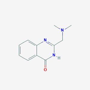 molecular formula C11H13N3O B2903409 2-((Dimethylamino)methyl)quinazolin-4(3H)-one CAS No. 252570-57-3