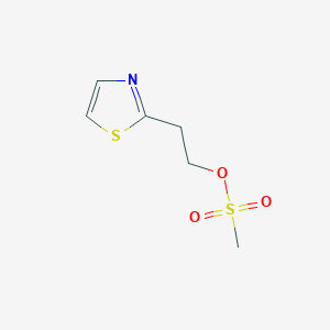2-(1,3-Thiazol-2-yl)ethyl methanesulfonate