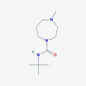 N-(tert-butyl)-4-methyl-1,4-diazepane-1-carboxamide