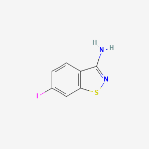 6-Iodobenzo[d]isothiazol-3-amine