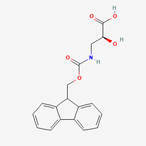 Fmoc-(S)-3-amino-2-hydroxypropionic acid